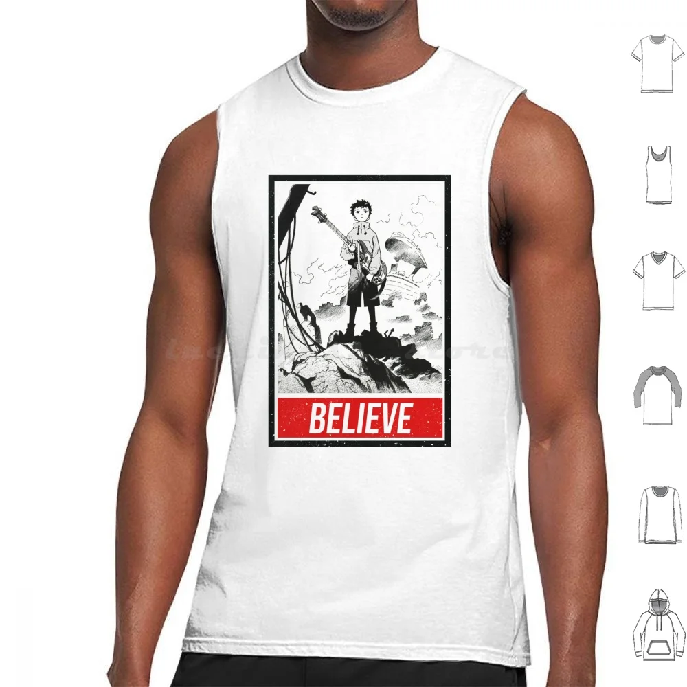 Безрукавка Flcl-Believe, жилет без рукавов, Flcl, безрукавка, Cooly, безрукавка, Cooly, Inspire Guitar, Naoto, Nandaba, Haruko, харухара