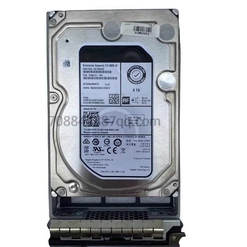 

original 100% authentique 0GKWHP ST8000NM0075 8T 7.2K SAS 3.5 12Gb