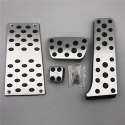 Car Modified Pedal Kit For for LEXUS IS 2006~2022 Accelerator Brake Footrest Metal Pad Decorative Cover Auto Refitting Accessory