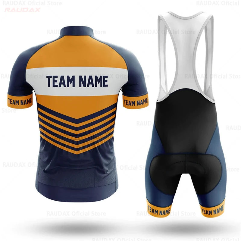 2022 Customization Name Cycling Jersey Set Short Sleeve Summer Men Team Cycling clothing MTB Maillot Ropa Ciclismo Bicycle Wear