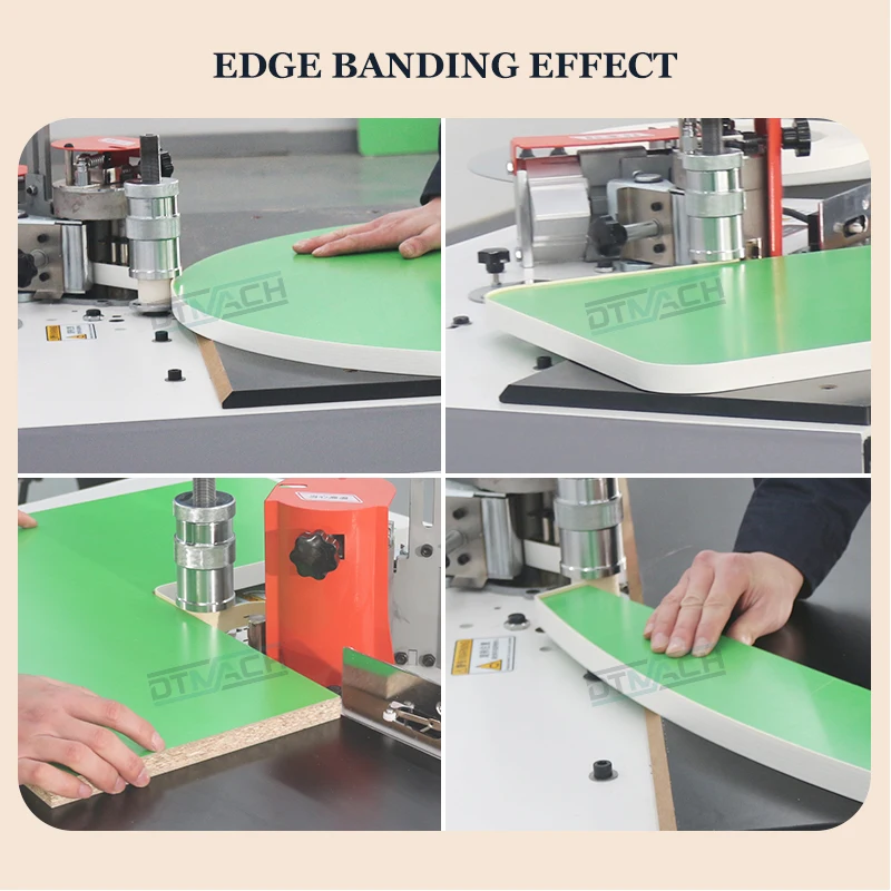 Woodworking Manual Corner Trimming Edge Banding Machine Curve Woodworking Edge Banding Machine Manual Edge