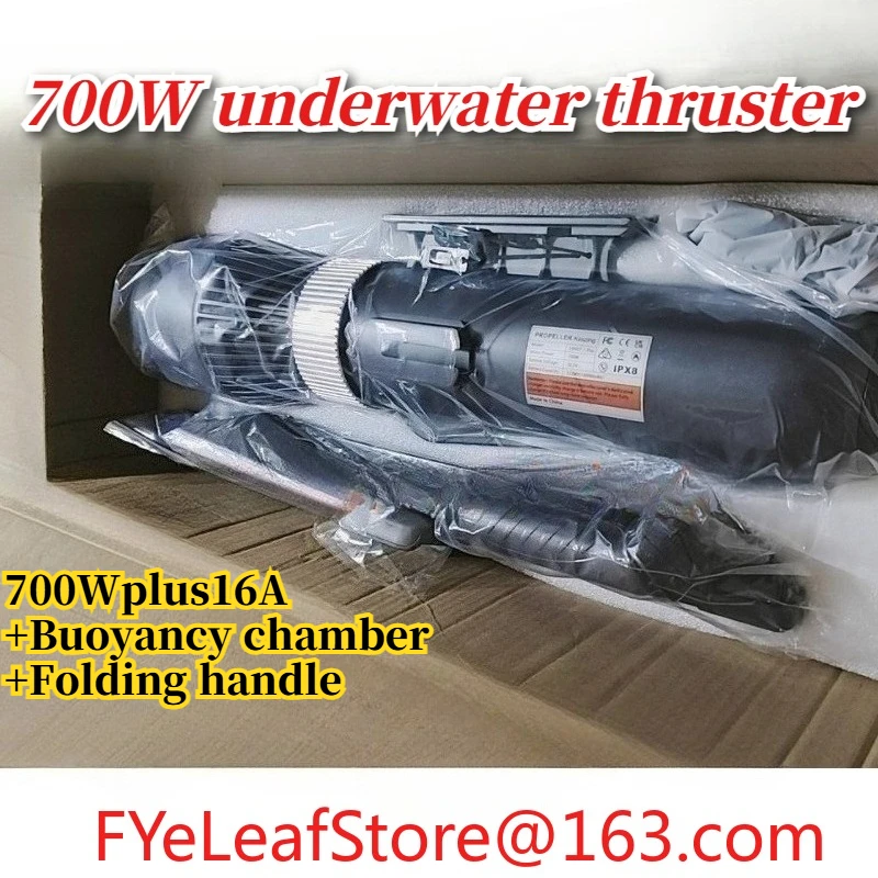 700W Underwater Thruster for Diving and Snorkeling, Handheld Thruster with High Power Paddle Board, 2-in-1 Propulsion