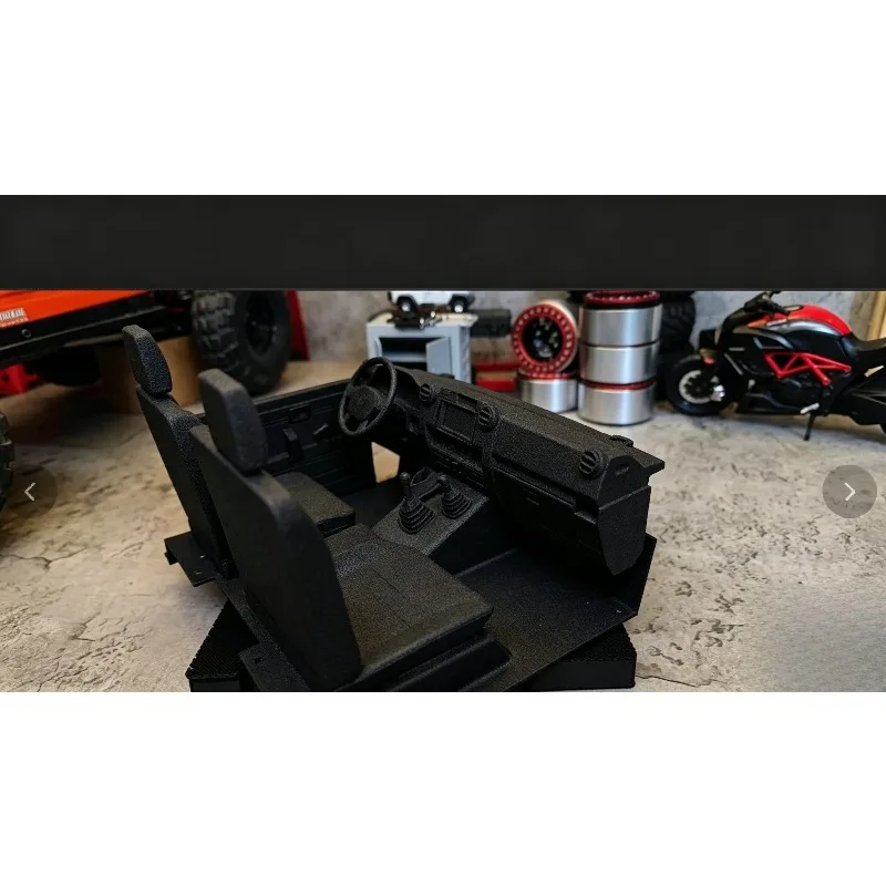 1/10 LC70 Realistic Simulation Driving Cabin Mod Parts, Exclusive for Killerbody LC70 Shell, Direct Fit BR & RCRUN Chassis