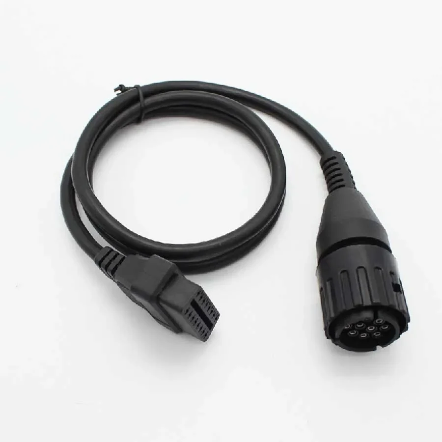 10 PIN TO 16PIN Cable for BMW 10pin Motorcycles Diagnostic Cable OBD2 Scanner Convertor Cars Moto OBD2 Extension Connector Wire