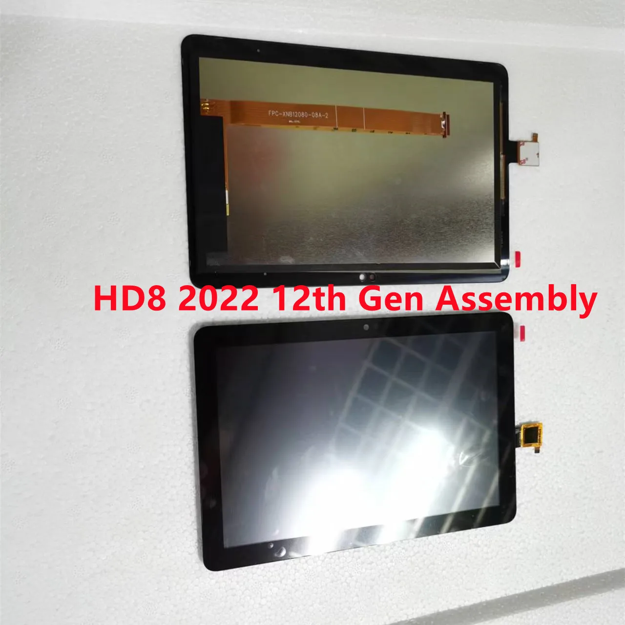 AAA+ 8'' For Amazon Fire HD 8 HD8 2022 12th Gen LCD Display Touch Screen Digitizer Assembly Replacement Parts 100% Tested