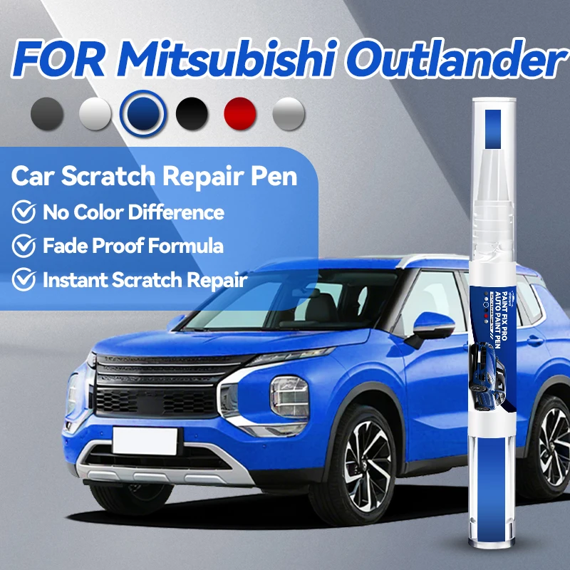 

Специализированные автотовары для Mitsubishi Outlander 2001-2025 CU CW0 GF0 GG0: Карандаш для подкраски, средство для удаления царапин, DIY аксессуары для авто