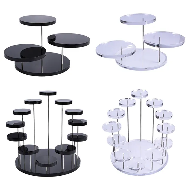 Stojak na babeczki Akrylowy stojak na biżuterię Stojak na ciasto Deser Party Decor