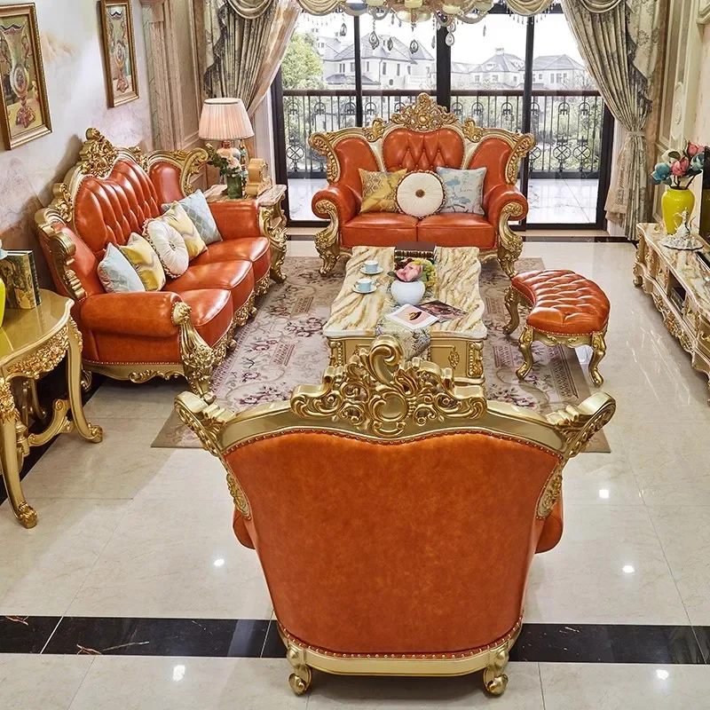 Patio Relaxing Living Room Sofas Office Luxury Lounge Replica Designer Sofas Floor Leather Lazy Divano Lounge Suite Furniture