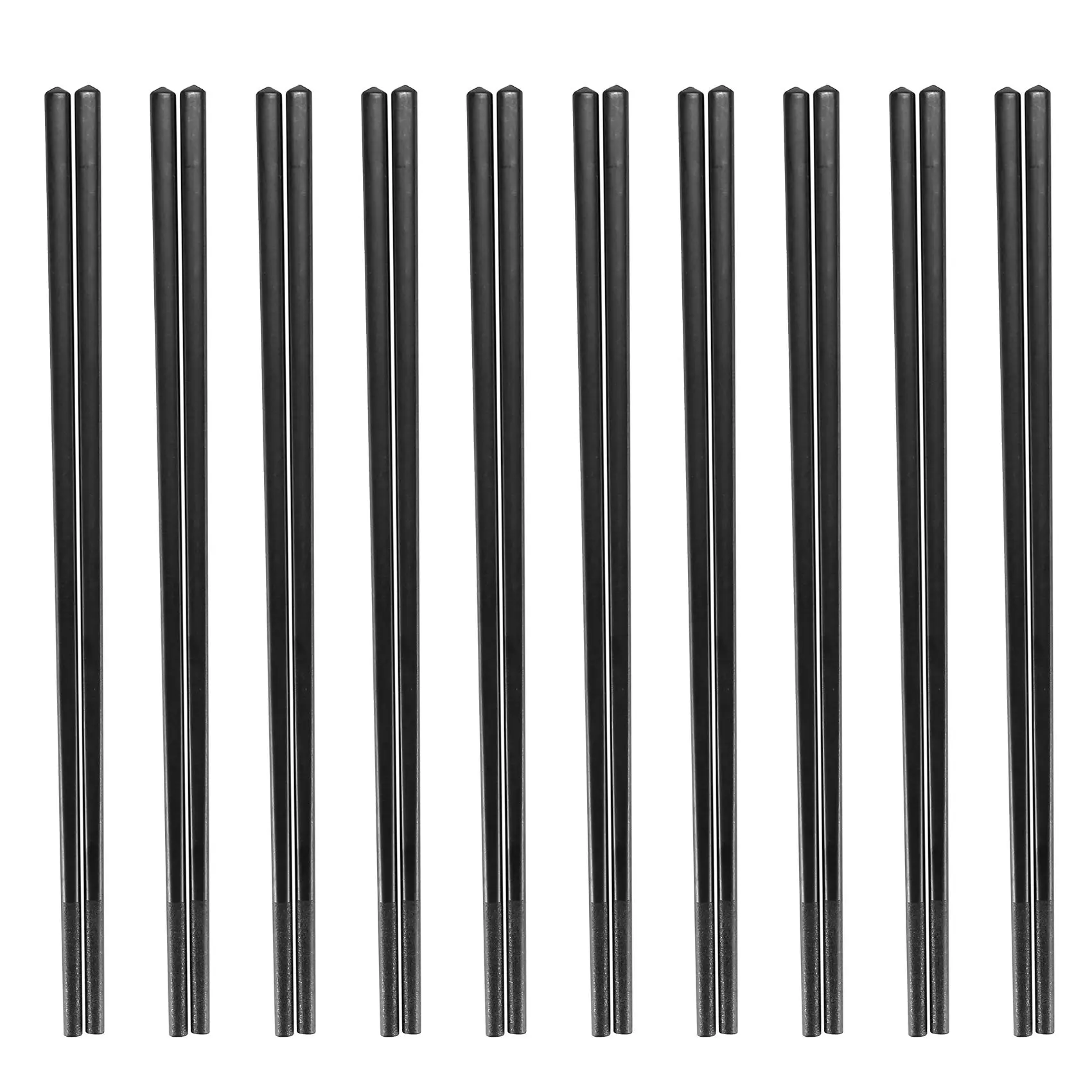 Special Offer~10 Pairs Chopsticks Reusable Dishwasher Safe, Fiberglass Chopsticks, 9.5Inch Non-Slip Chopsticks For Beginners