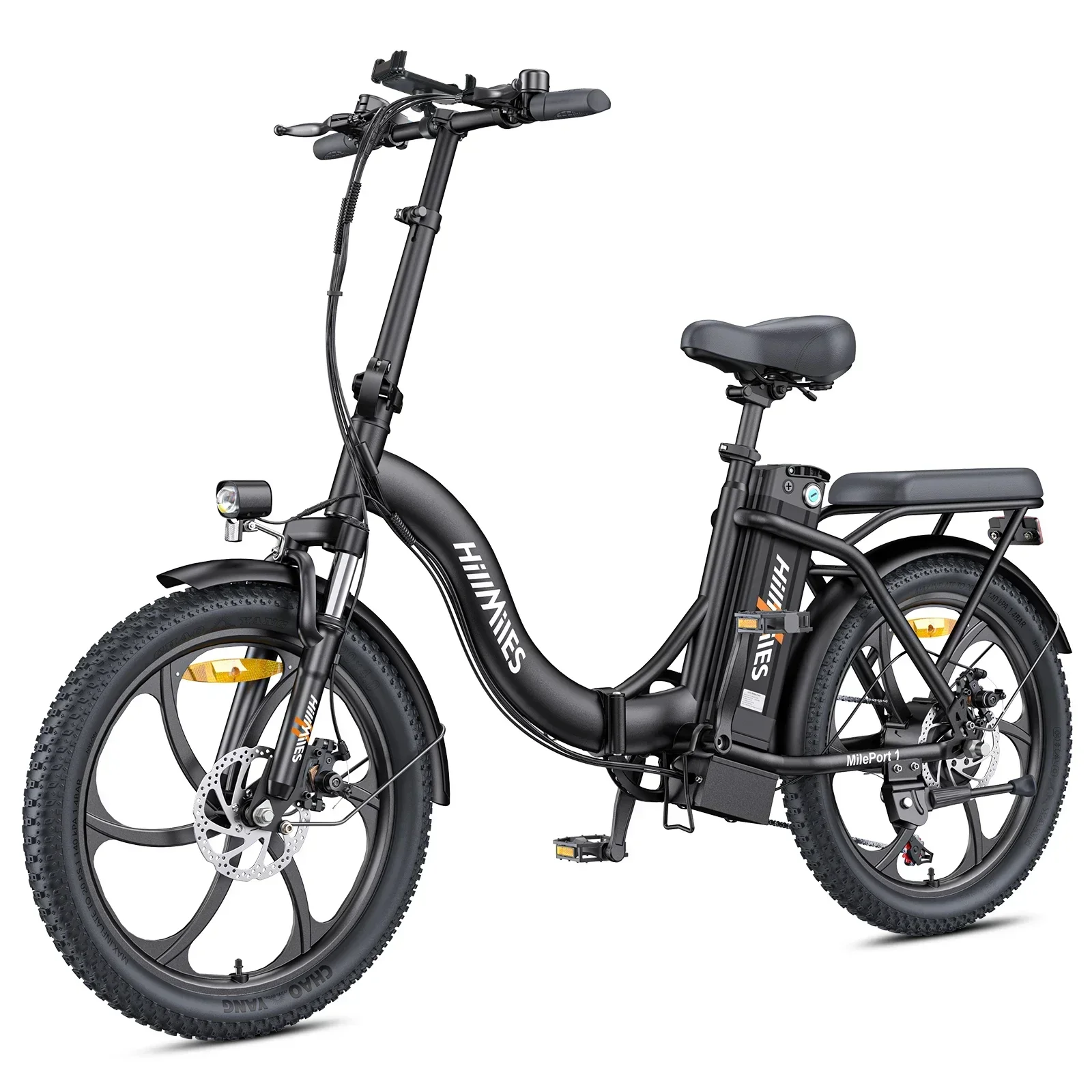 AliExpress NONE HillMiles MilePort 1 City adult E-bike 250W E-Mountain bike 36V 13Ah battery 20-inch fat tire Electric Bike