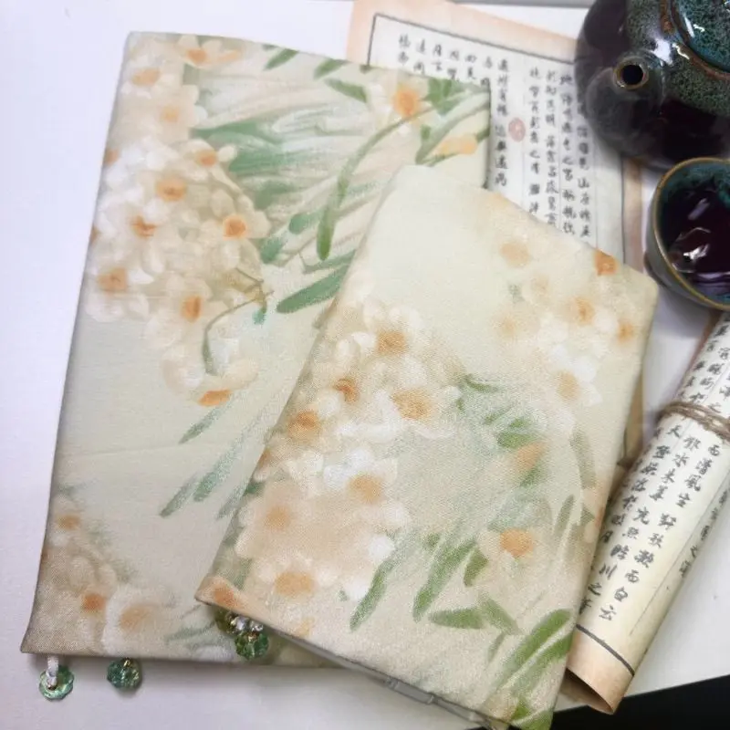 A4/A5/A6/B5 الرجعية زهرة النسيج غطاء للكتب اليدوية القماش كتاب كم ل أسبوعي مذكرات مخطط دفتر كم حامي مكتب