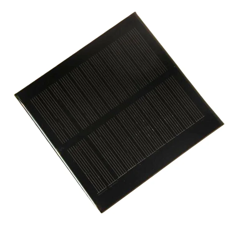 Portatile 1.2 W 5.5 V Mini Cella Solare Monocristallina Pannello Solare Modulo Solare Fotovoltaico FAI DA TE Caricatore Solare HA CONDOTTO LA Luce 98*98 MM 10 PZ