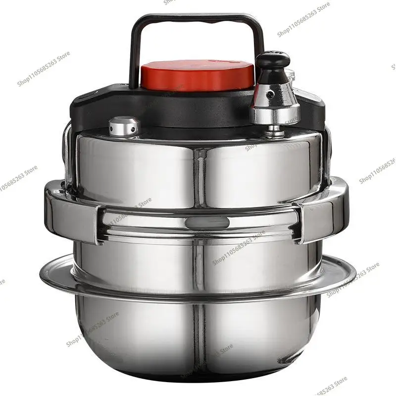 Mini Pressure Cooker Electric Rice Pot 5 minutes Guoba Pot Home Electric people Pot Camping 1.4L 1-2 Cooker Pressure Rice for