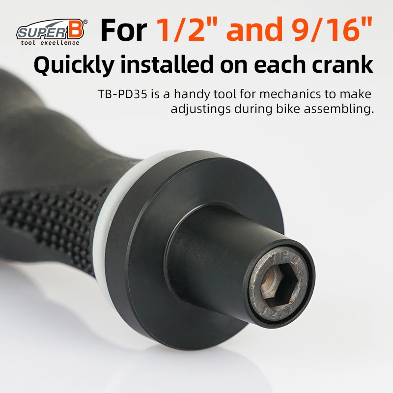 Super B Dummy Pedal Handy Repair Tool to Adjustings During Bike Assembling Suitable for 1/2