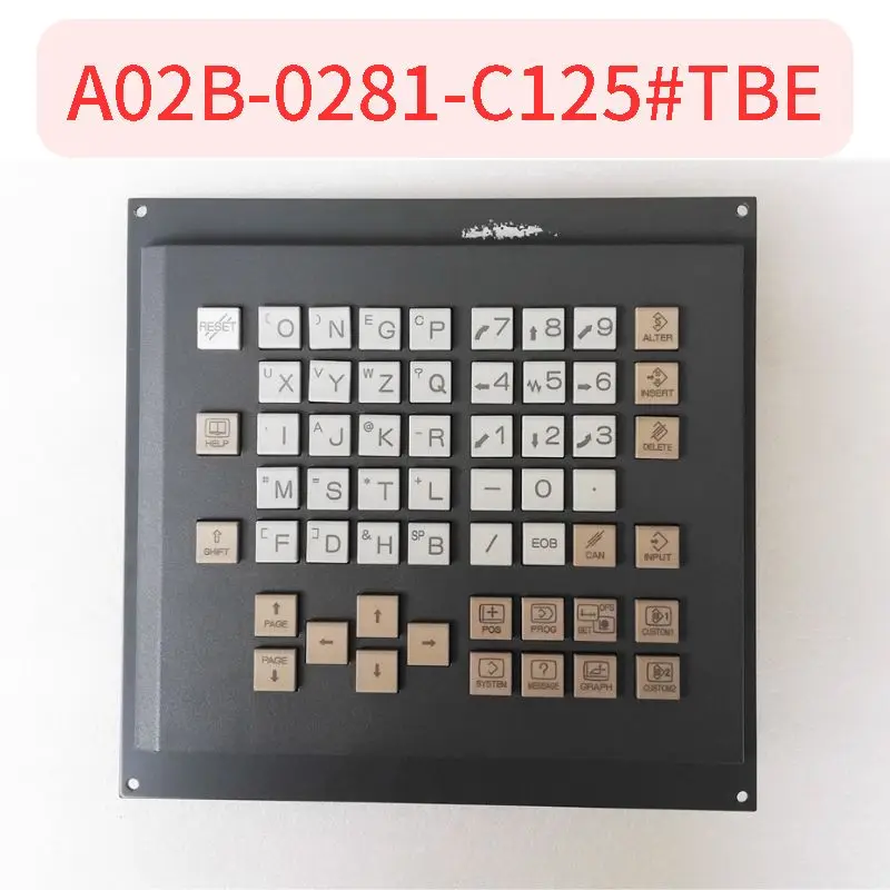 A02B-0281-C125 TBE     Fanuc Push Button Board