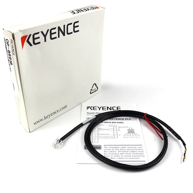 OP-86916 KEYENCE programmable controller port direct connection cable VT  series communication cable brand new original OP-86916 - AliExpress