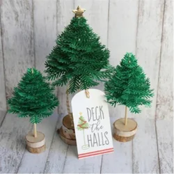 Cute Christmas Tree Metal Die Cutting Dies Scrapbooking Embossing Folder Suit for Cutting Machine Diy Paper Stencils Craft Gift