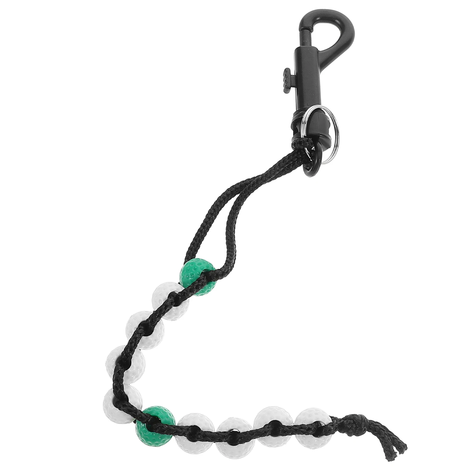 

Golf Score Counter Beads String Clicker Counting Gadget Cross Disc Nylon Bracelet Stroke Accessories Golf Shot Counter Beads