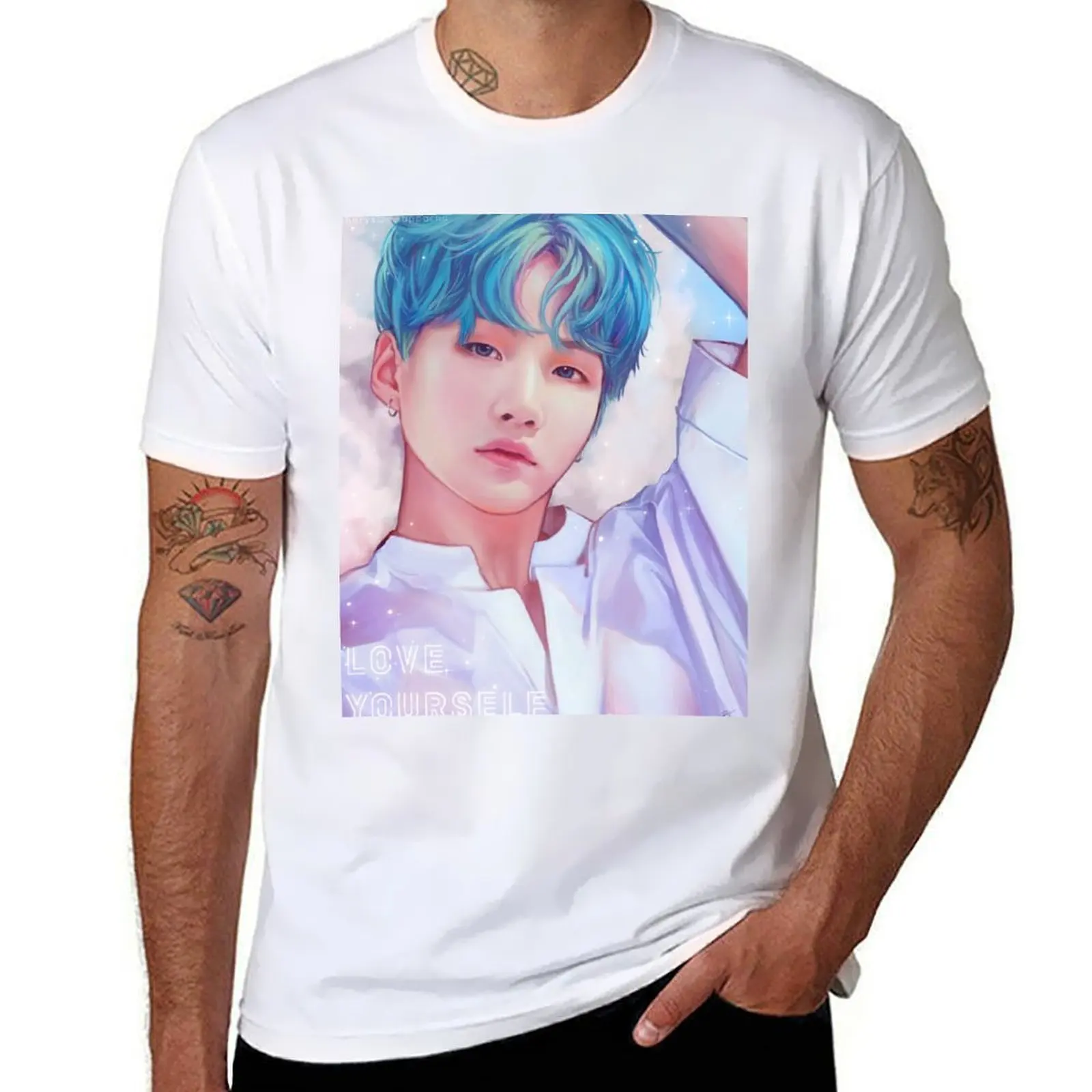 

SG Love Yourself T-Shirt cotton t shirt man man t shirts graphic T-Shirt