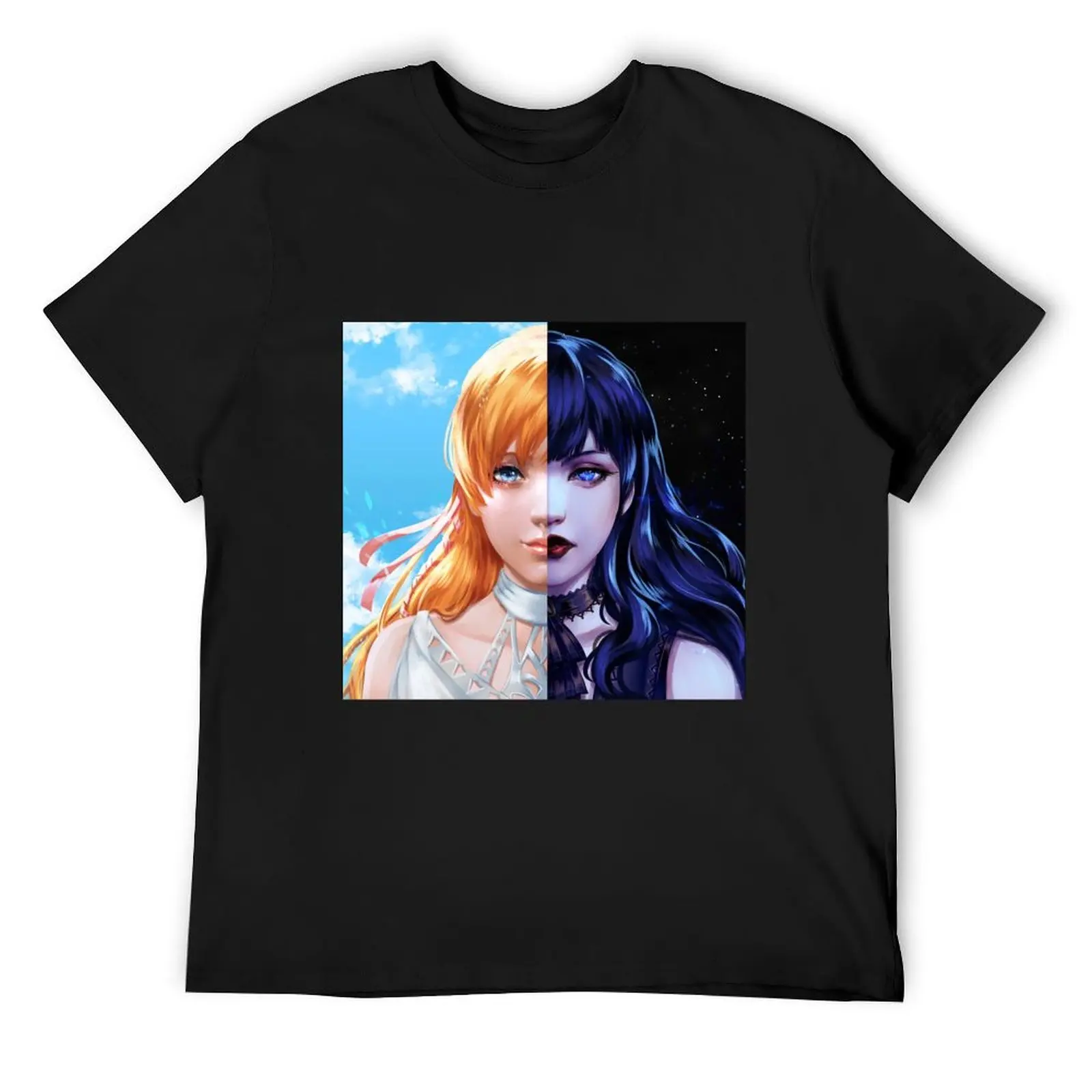 Ryne and Gaia T-Shirt oversized football t shirt oversizeds baggy shirts heavyweight t shirts for men