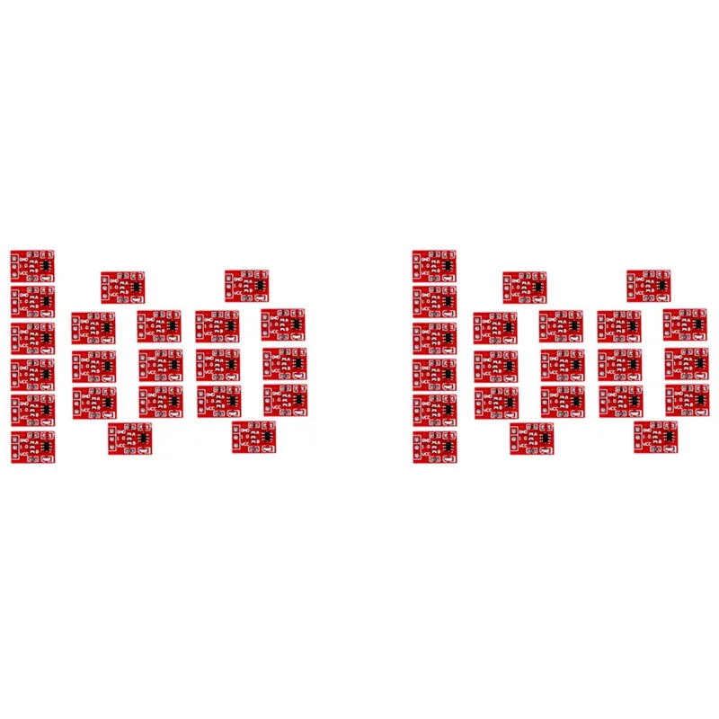 

B03C-200Pcs TTP223 Модуль сенсорного переключателя с сенсорной кнопкой Тип конденсатора Одноканальный самоблокирующийся сенсорный переключатель