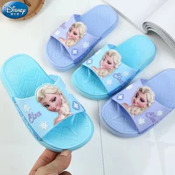 Pantofole estive per neonate Cartoon Frozen Elsa Minnie Mouse Princess Kids Indoor Outdoor Home Shoes Soft Beach scarpe per bambini