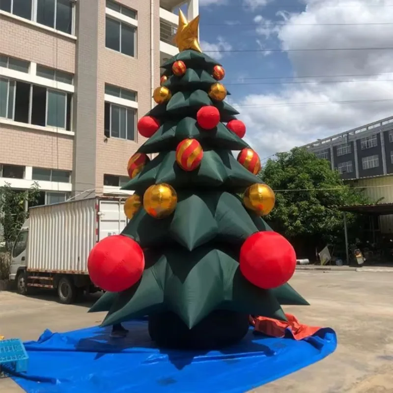 20Ft high  Balloon Giant Inflatable Xmas Tree inflatables christmas tree for festival decorations