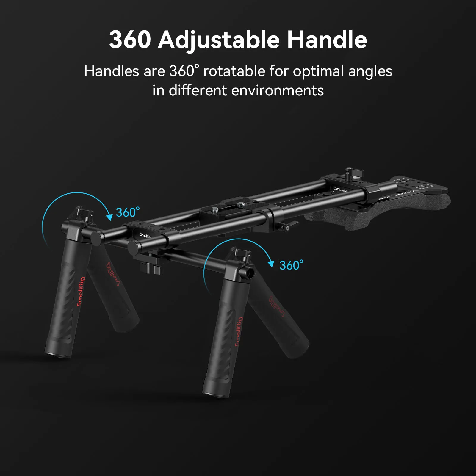 (محسن) مجموعة منصة الكتف العالمية SmallRig كاميرا الكتف 15 مللي متر نظام دعم قضيب الكاميرا لكاميرا الفيديو DSLR 2896C