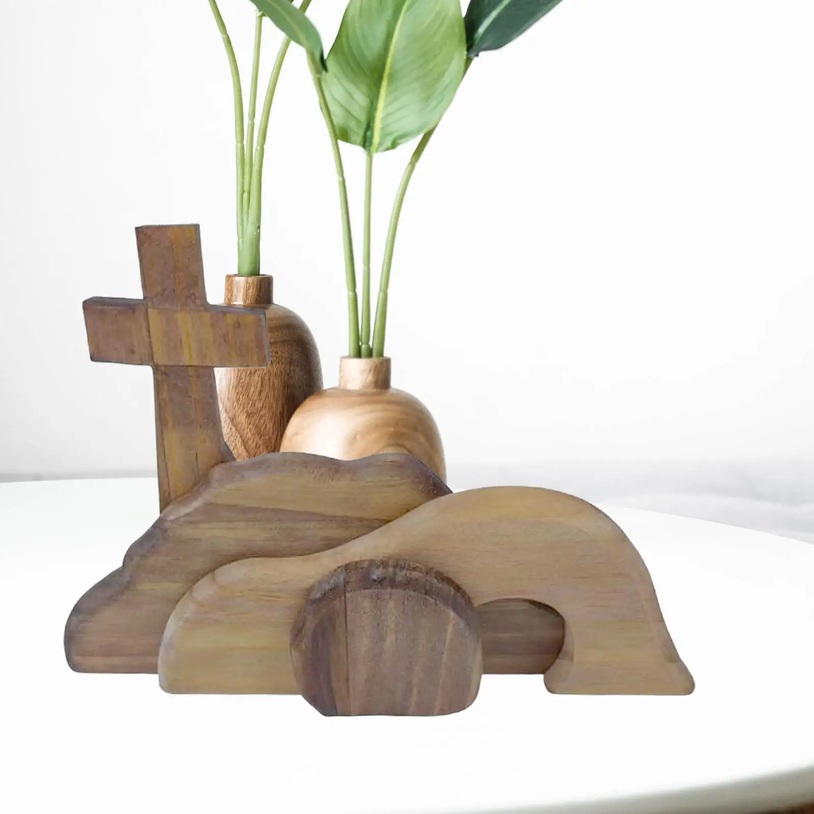 Décoration de Pâques, décorations de Pâques d'intérieur, décorations de Pâques pour la maison, décorations de Pâques pour le bureau, cadeau de Pâques, tombe vide, décoration chrétienne