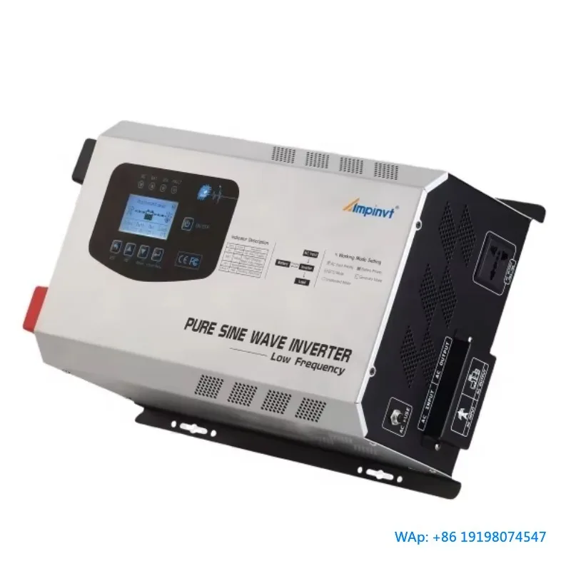 

12V 24V 48V to 220V 230V DC to AC Off Grid Pure Sine Wave Solar Inverter for Home