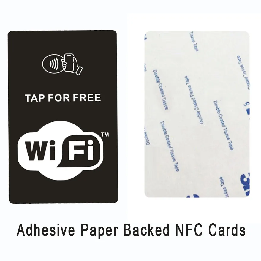 Share Wi-Fi with an NFC Card Seamlessly Connect Guests to Your Wifi