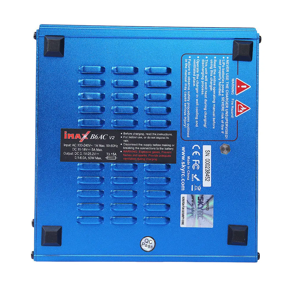 Skyrc IMAX B6AC V2 Balance Charger/Discharger Battery RC Racing Drone Original B6 AC