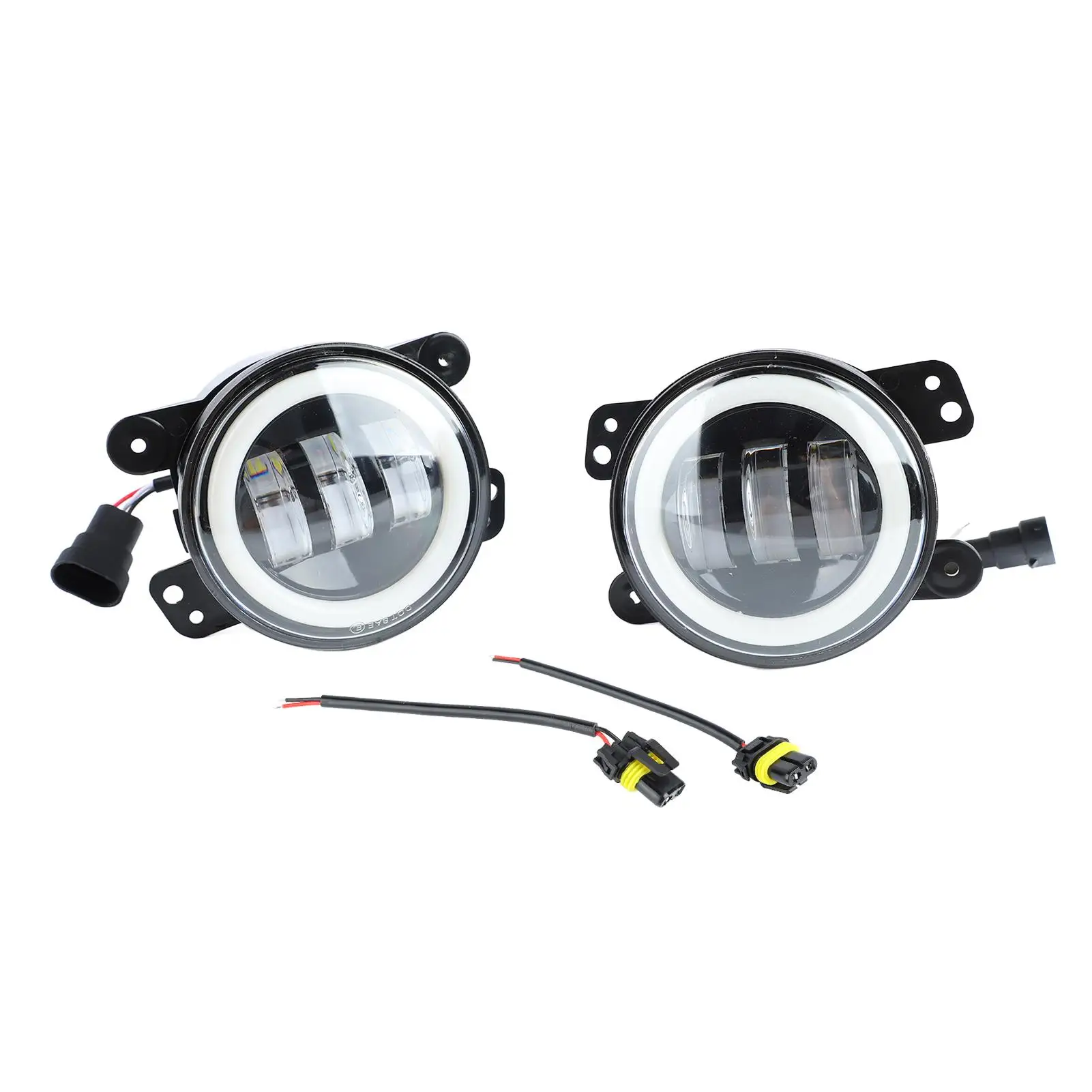 

12-24V LED Fog Lights for wrangler , High Brightness, Impact Resistant, Long-lasting Bumper Lamps