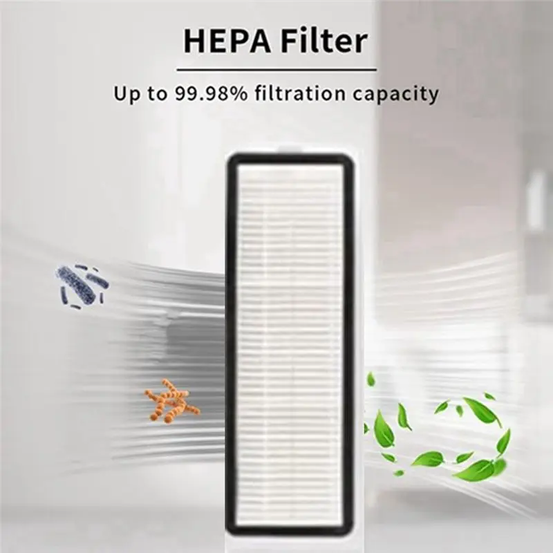 AT63-44PCS Brush Filter Dust Bag Mop Cloth And Main Brush Cover Kit For X20+ X20 Plus Vacuum Cleaner Replacement Parts
