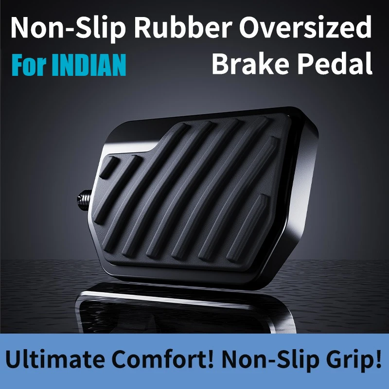 For INDIAN Springfield Dark Horse Chieftain Vintage Motorcycle Enlarged Wide Non-Slip Foot Pedal Brake Pedal Upgrade Accessories