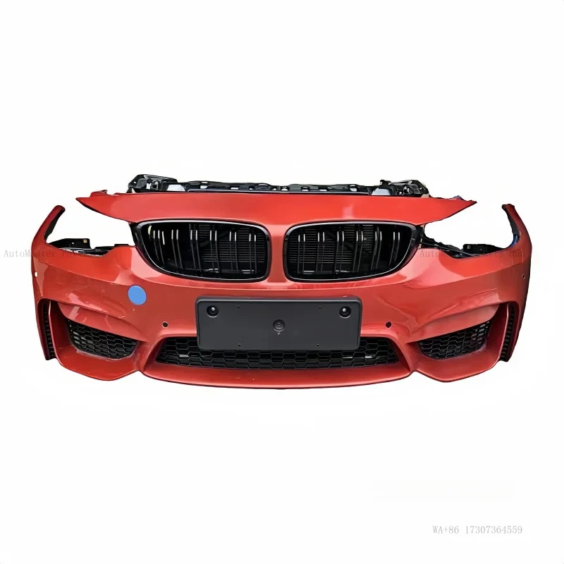 

Для BMW M4 F82: Новый пластиковый обвес, бампер, решетка радиатора, фары, крылья, капот — Б/У передний радиатор