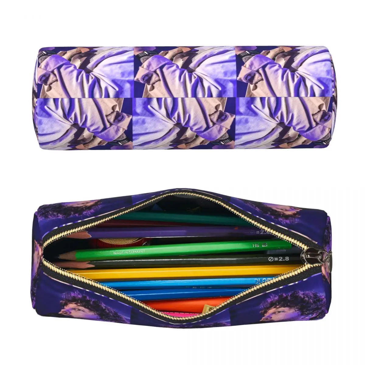 James Arthur Itll All Make Sense In The End Pencil Case for Kids Gifts Cylinder Pen Box Pencil Bag Pencil Pouch