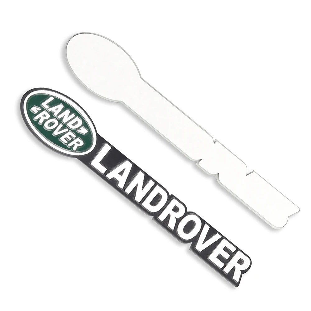 Emblema de Metal 3D para coche, pegatina de maletero lateral, accesorios de decoración automática para Landrover SVR Discovery Velar Evoque Range