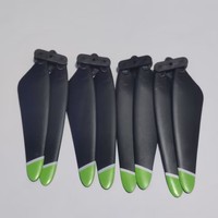 4PCS Green Color Folding Propellers Blade Accessories for JJRC X17 RC Drone Foue Axis Quadcopter Fan Leaf Spare Parts