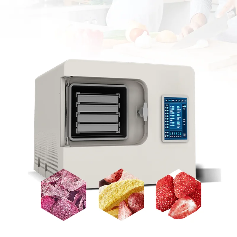 Pepper Pilot Vacuum Food Packaging Household Portable Freeze Dryer For Making Milk Powder Small Dry Cold 3Kg