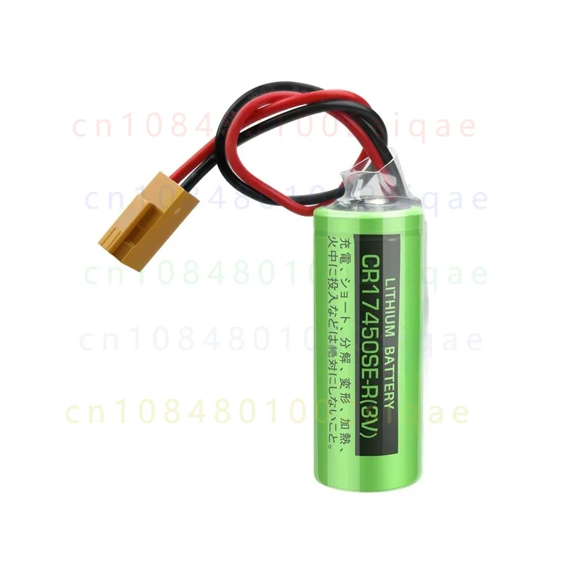 2PCS FOR Sanyo CR17450SE-R 3V Lithium Battery A98L-0031-0012 A02B-0200-K102 For Fanuc CNC Machine Tool System Memory Backup