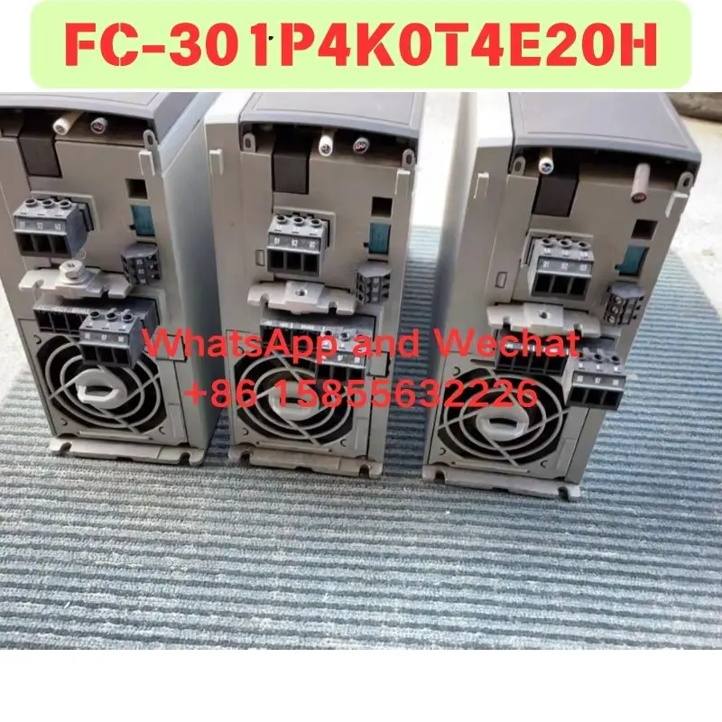 Used OEM disassembled parts FC-301P4K0T4E20H frequency converter Functional test OK