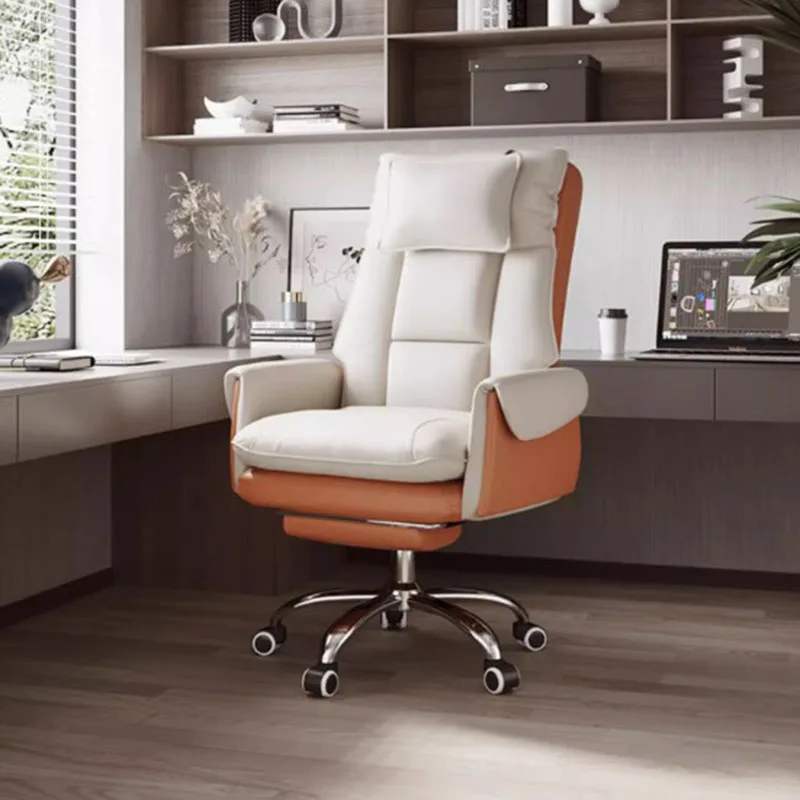 Recliner Support Office Chair Design Backrest Living Room Mobile Chairs Bedroom Ergonomic Silla Oficina Office Furniture