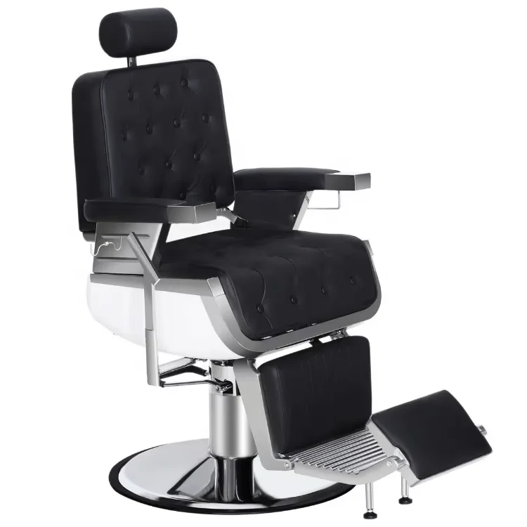 

Fashionable Salon Equipment Heavy-duty Barber Chair Comfortable Reclining Chair Professional Hair Salon Barber Chair