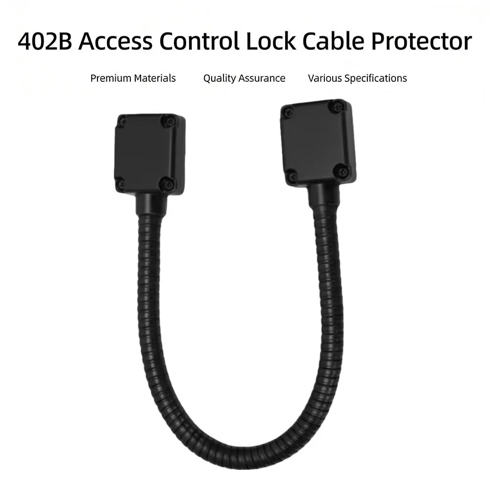 

Zinc Alloy Head Cable Protection Sleeve 304 Stainless Steel Exposed Mount Door Loop Metal Wire Pipe Armored