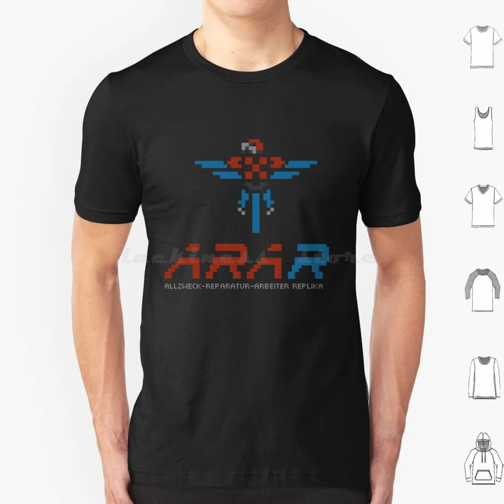 Arar (ara) t-shirt große größe 100% baumwolle signalis rose motor indie horror survival videospiele spiele alina seo ariane yeong