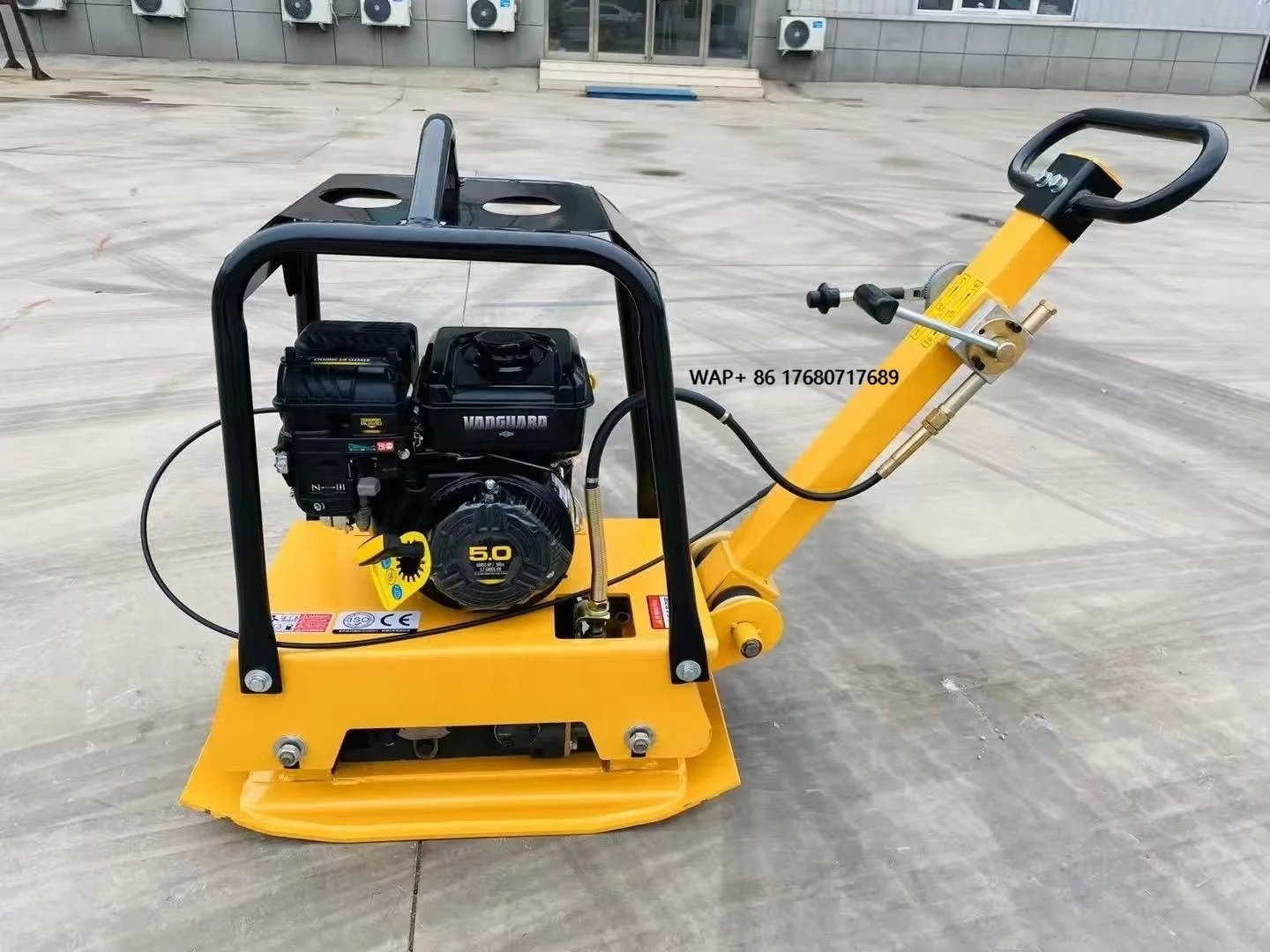 CT160 Plate Compactor China Factory Reliable Performance  Engine for Road Compaction