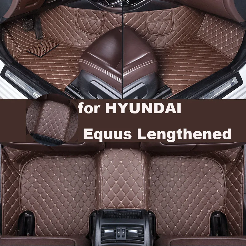 

Автомобильные коврики для HYUNDAI Equus, удлиненные аксессуары 2009-2016, автомобильные коврики на заказ