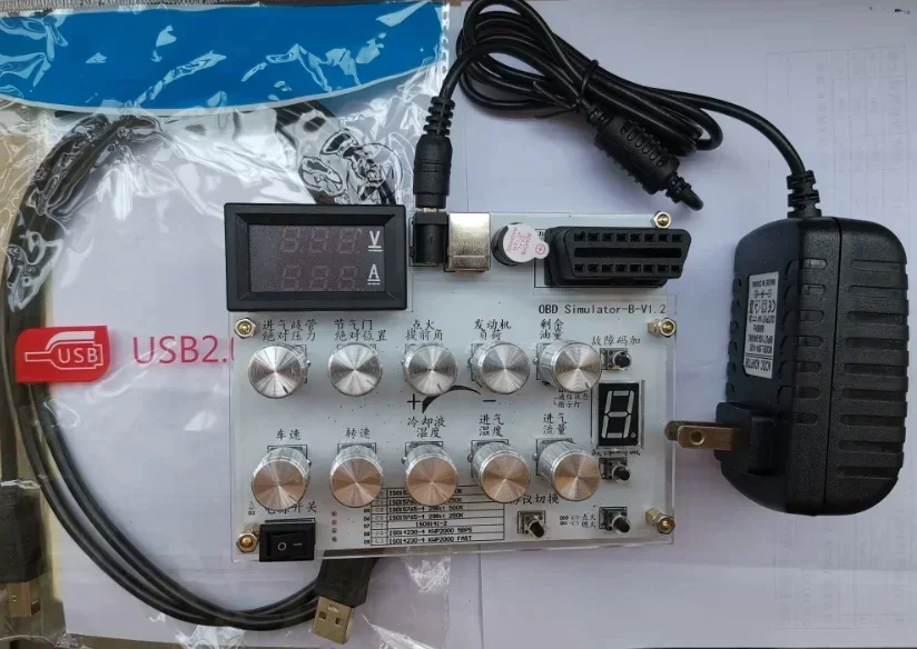 

Английский симулятор автомобильного ЭБУ Vesrion/Тест разработки симулятора OBD/Интернет транспортных средств/Спассажирские автомобили/ELM327/1739