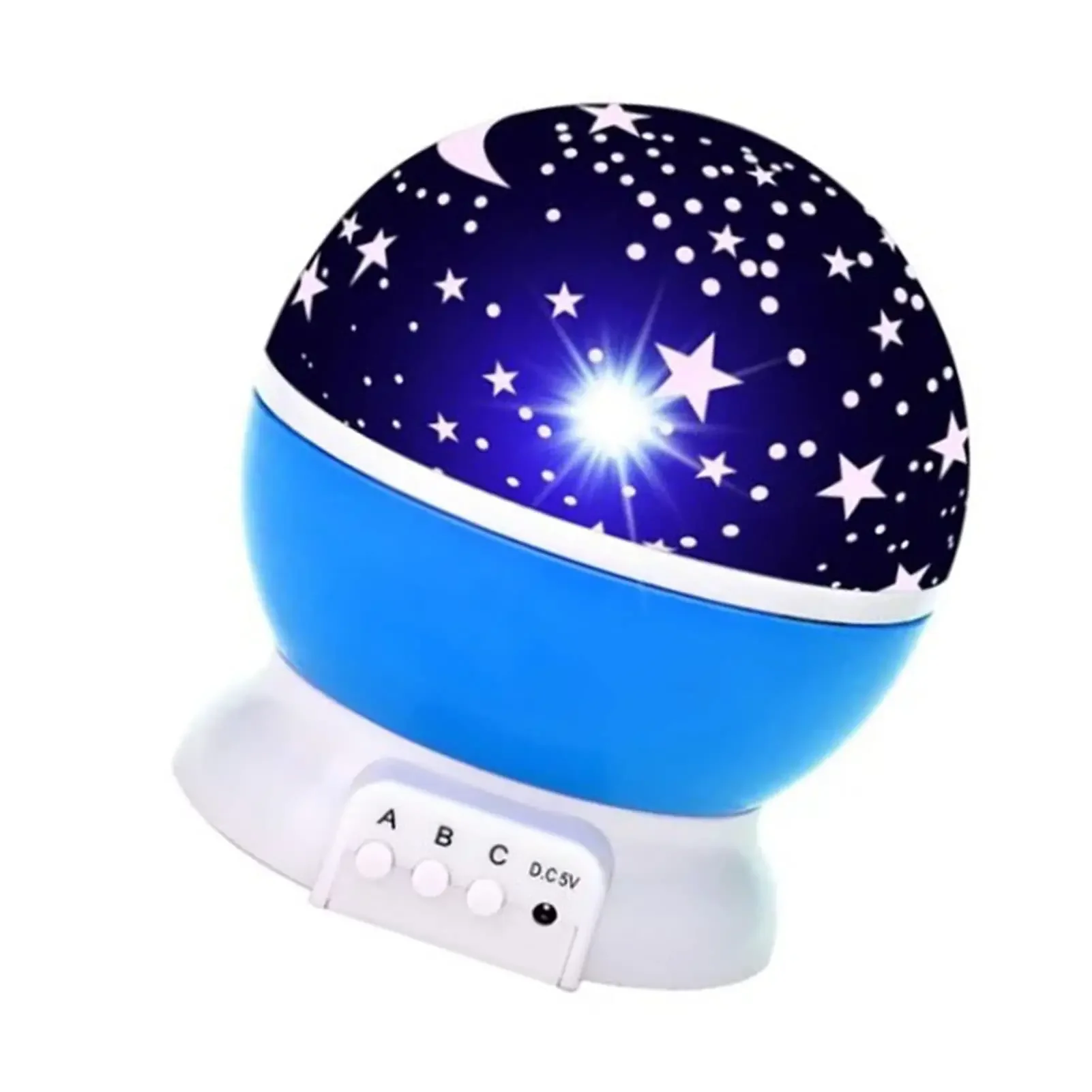 Baby Night Lights Christmas Moon Star Projector USB Romantic Night Lighting Lamp for Birthday Nursery Women Children Kids Baby